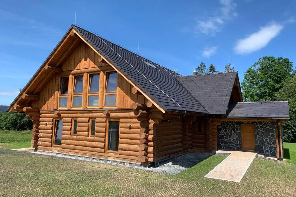 Willa Luxusni Srub Az 24 Luzek - Sruby-Lipno Frymburk Zewnętrze zdjęcie